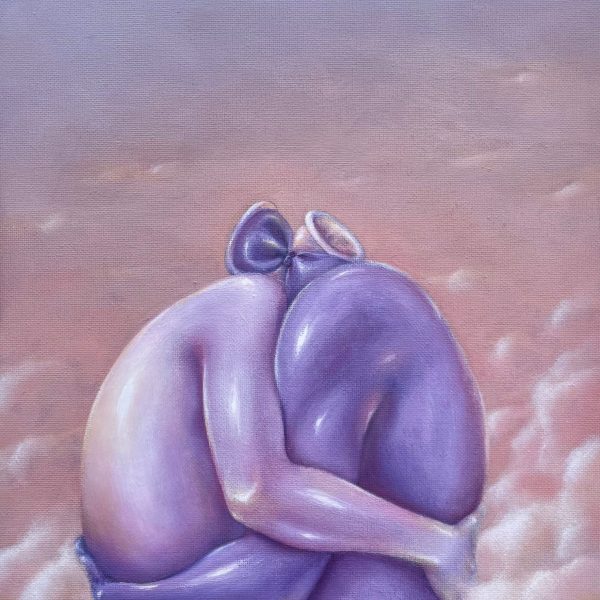 Comme un ballon rose et un lilas
2023 oil on canvas 38x26 cm