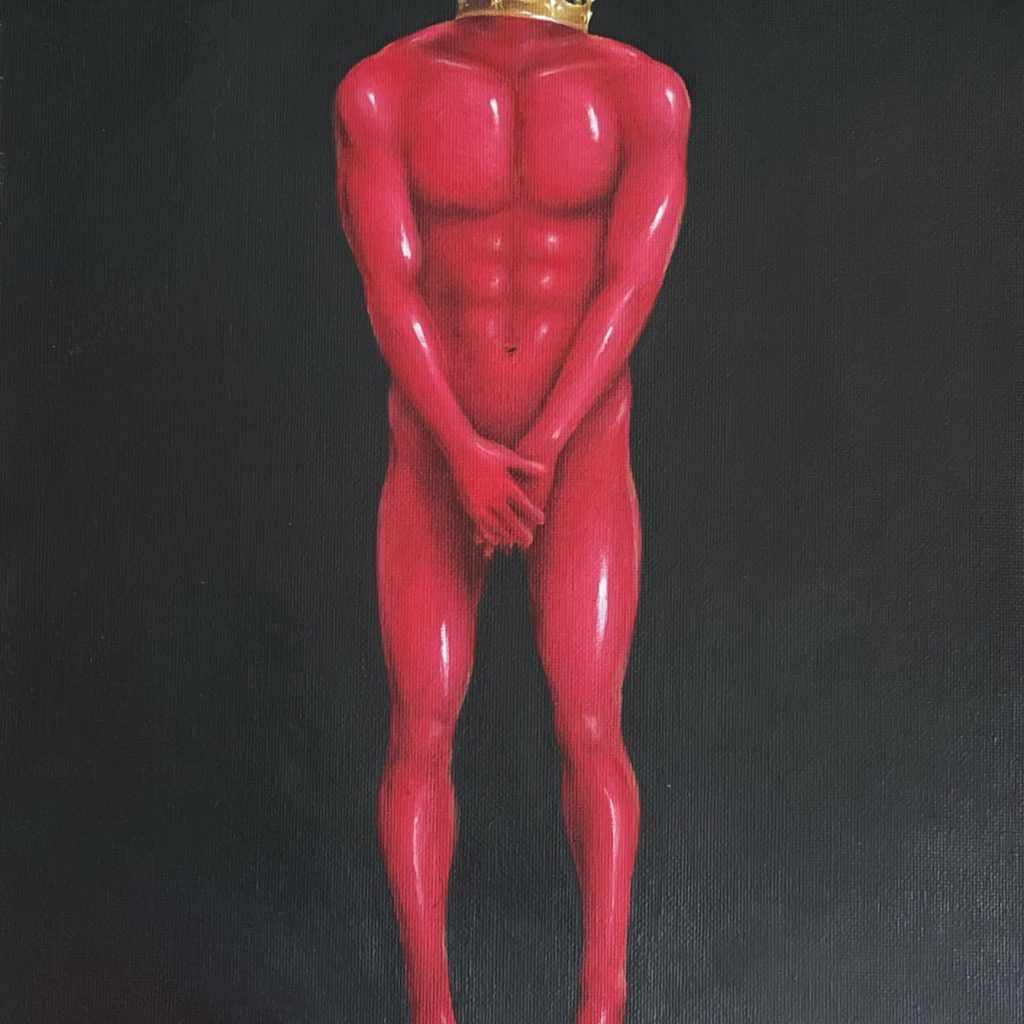 Comme un ballon rouge
2023 oil on canvas 40x28 cm