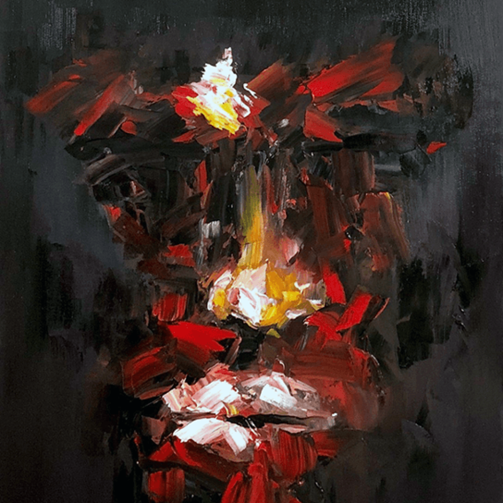 Portrait étude 1
2019 oil on canvas 60X45 cm