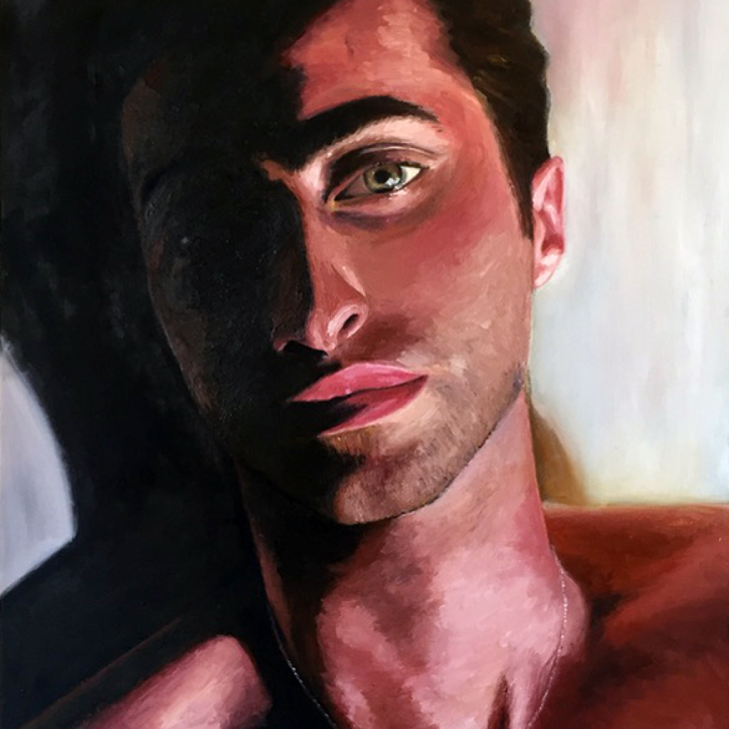 Self Portrait (private collection)
2008 oil on canvas 90x60 cm