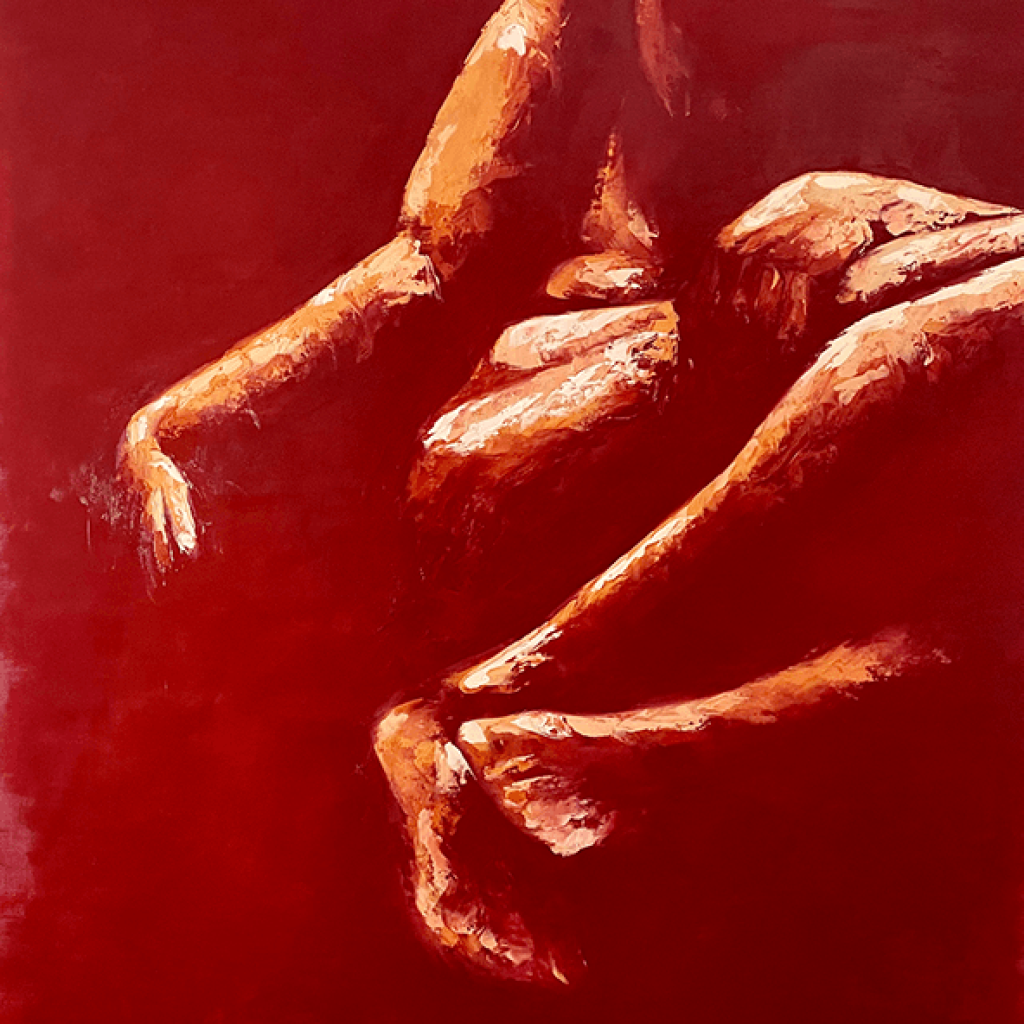 Soul on Fire
2021 oil on canvas 140x100 cm
